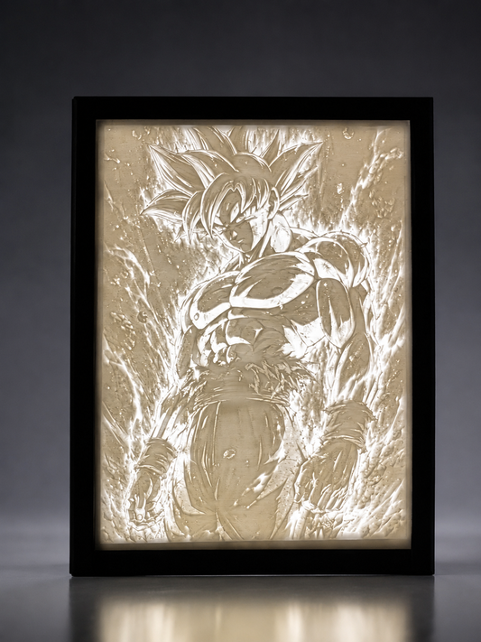 Lampada Litofania – Goku Ultra Istinto